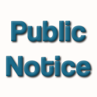 Public Notice