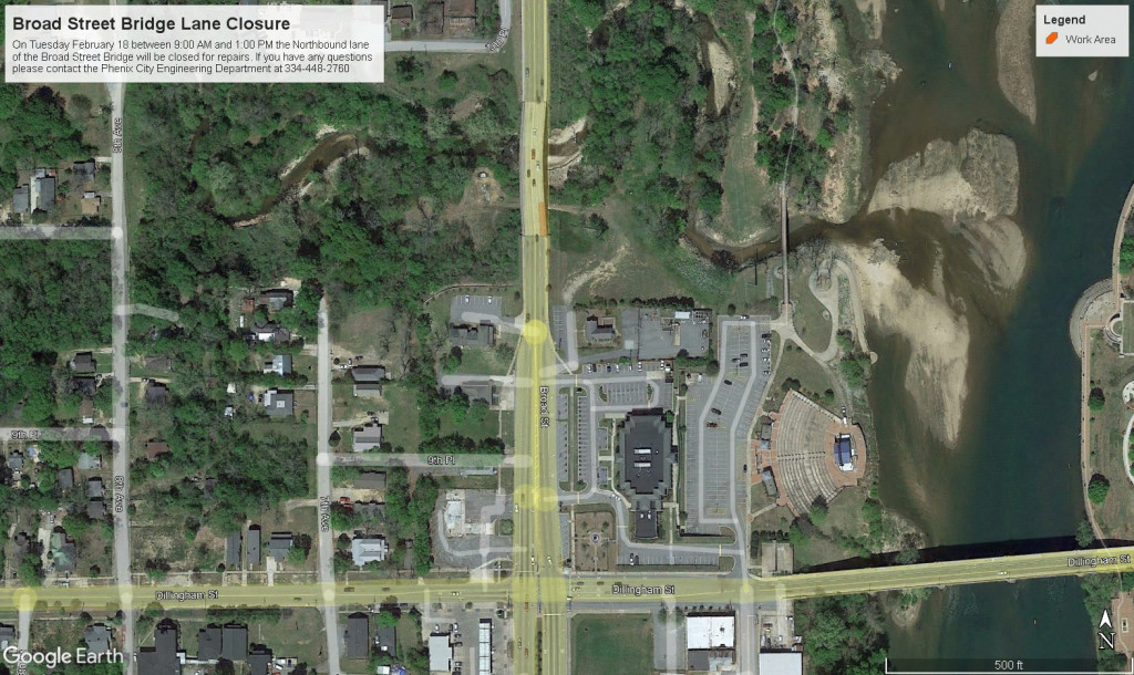 Media Release – Broad Sreet Bridge Lane Closure 021825