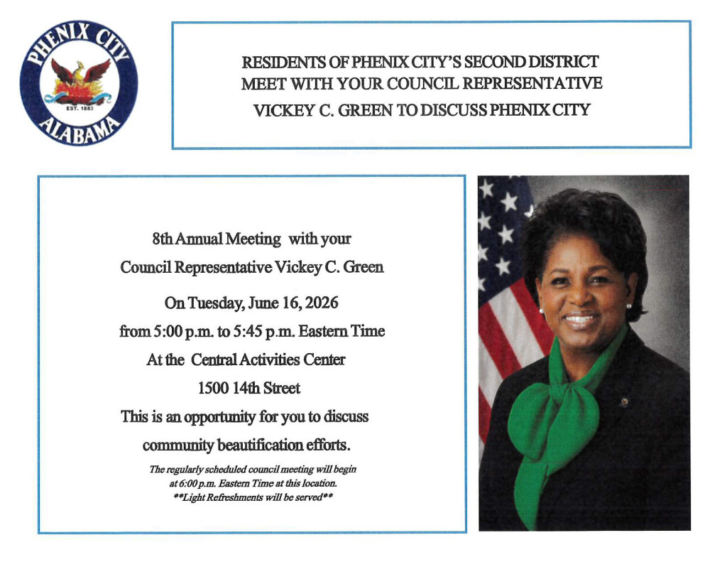 061626 District 2 Resident Meeting with Councilwoman Green